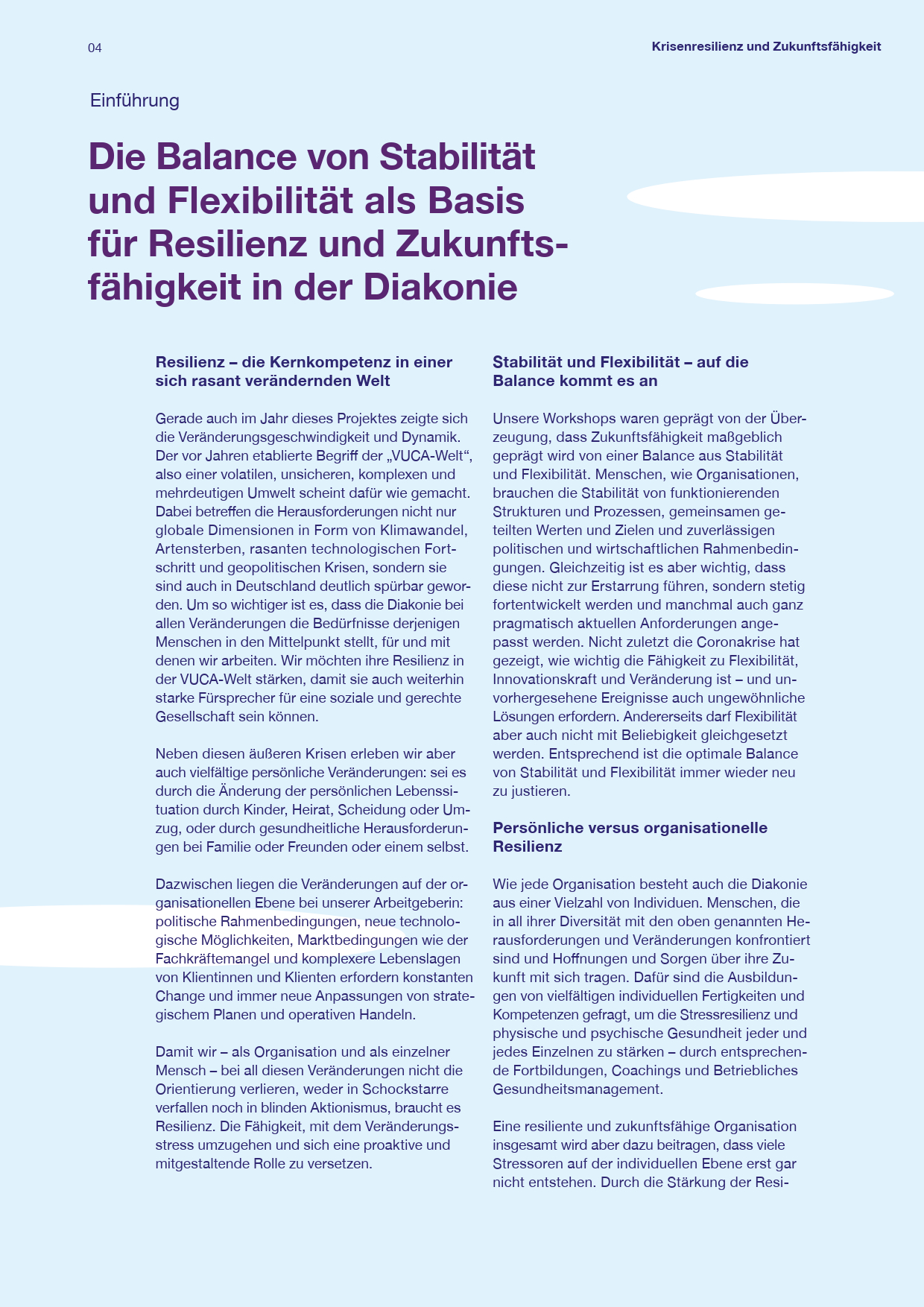 Krisenresilienz und Zukunftsfähigkeit