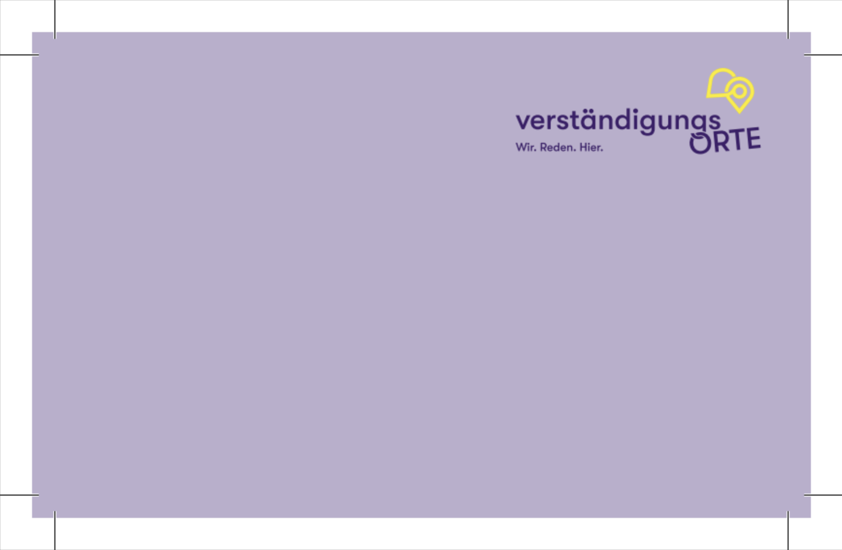 Namensaufkleber #VerständigungsOrte