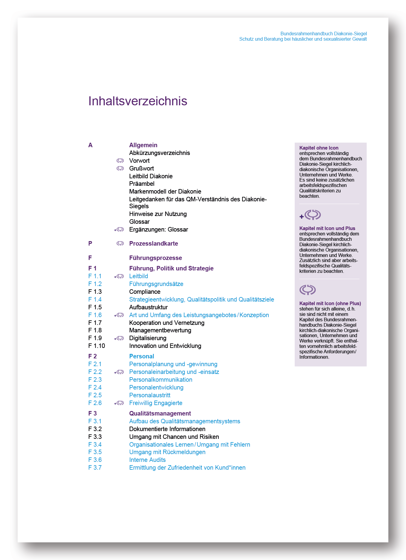 DIGITAL Schutz und Beratung bei häuslicher und sexualisierter Gewalt - Bundesrahmenhandbuch Diakonie-Siegel - Version 2