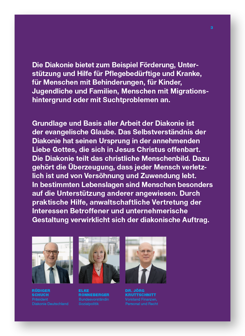 Selbstdarstellung Diakonie Deutschland: Auf einen Blick Selbstdarstellung Diakonie Deutschland: Auf einen Blick