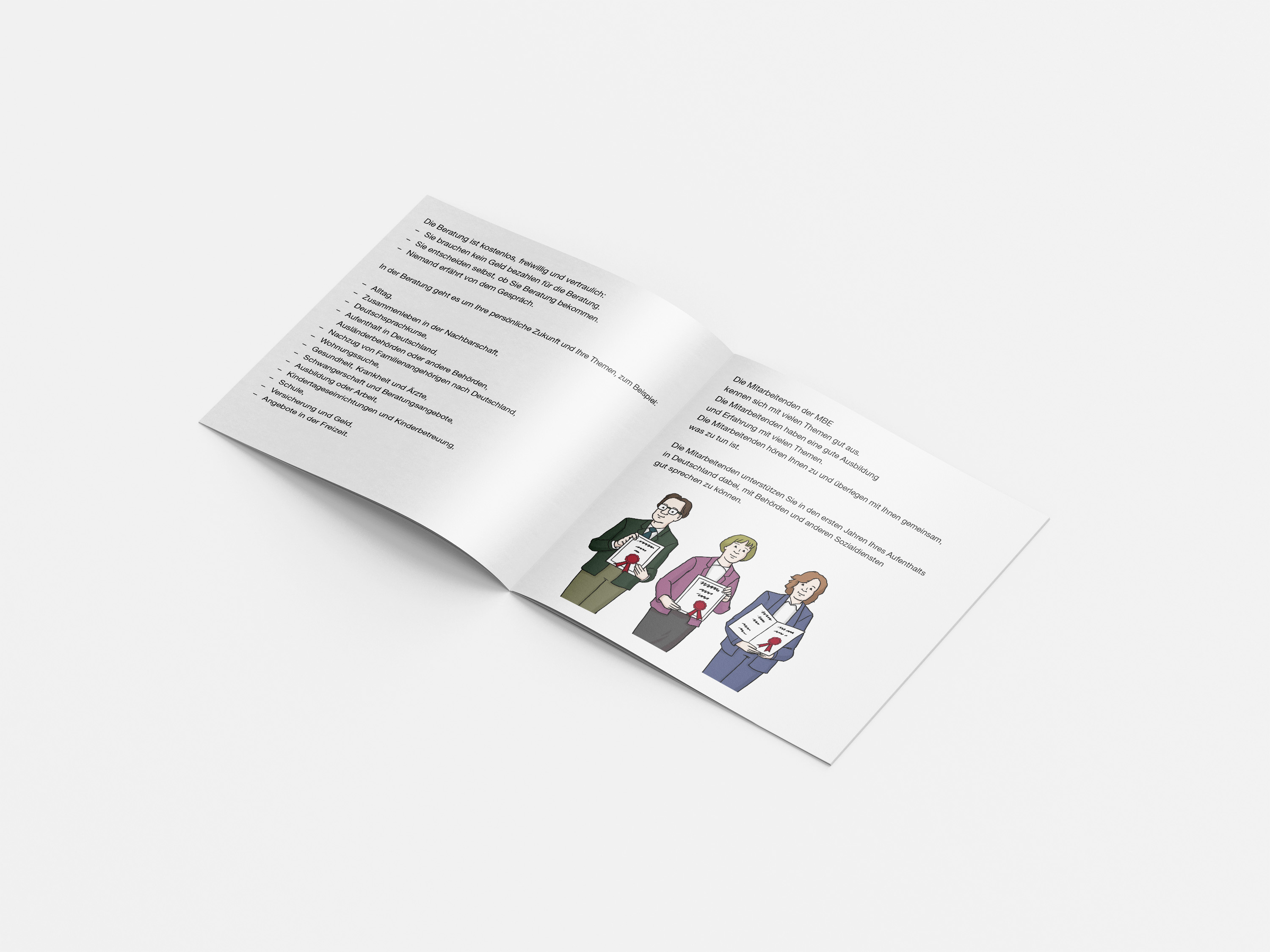 20er-Pack Flyer MBE 2. Auflage, einfache Sprache