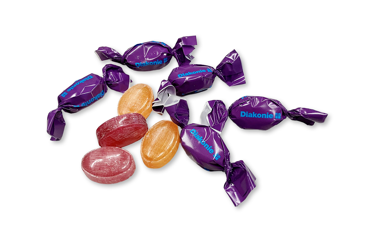 1Kilo-Pack Bonbons (vegan, Fruchtgeschmack)