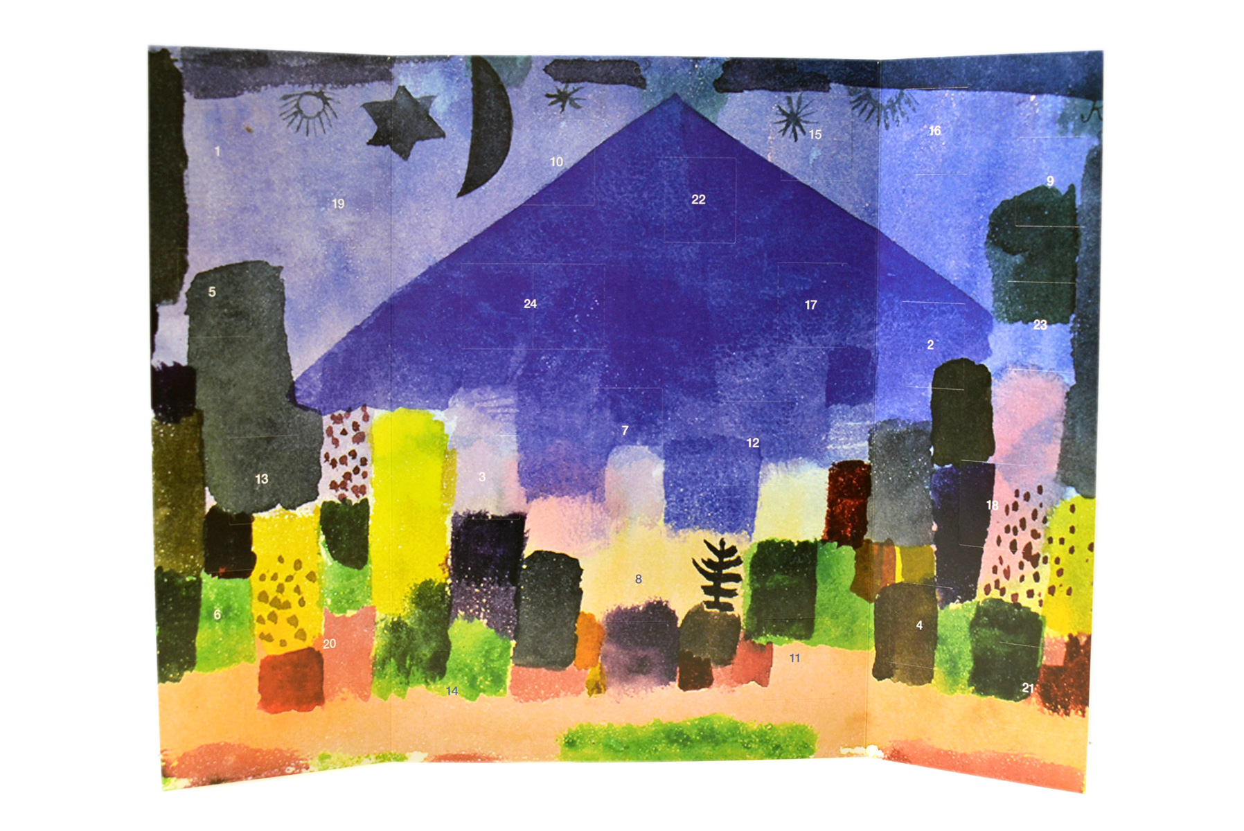 Adventskalender Paul Klee - Ägyptische Nacht