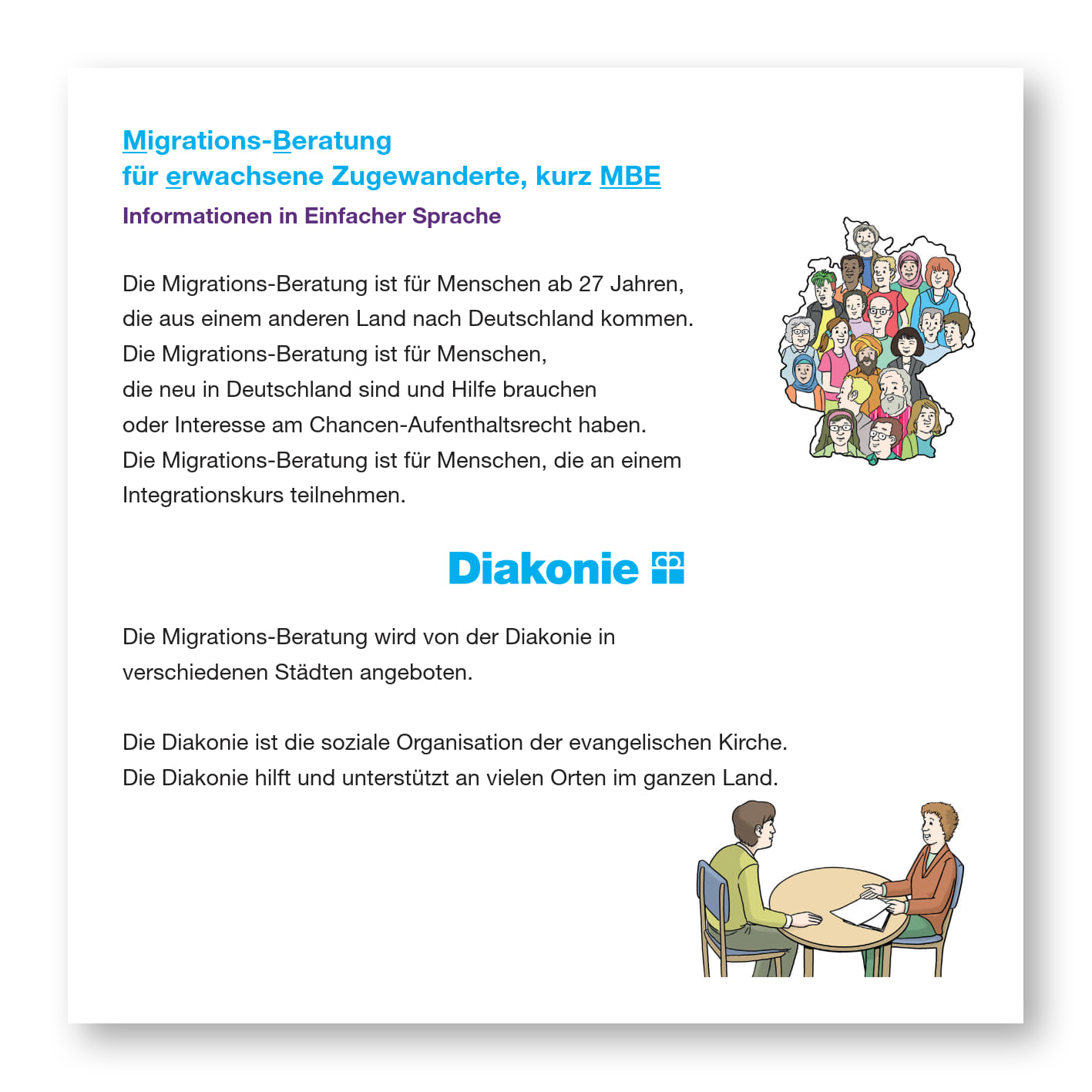 20er-Pack Flyer MBE 2. Auflage, einfache Sprache