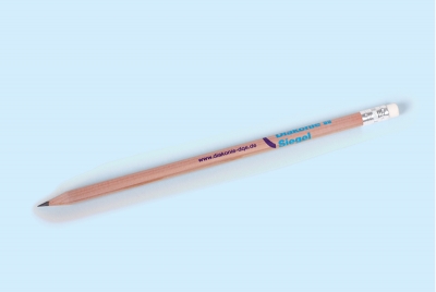 Bleistift mit Radiergummi Diakonie-Siegel