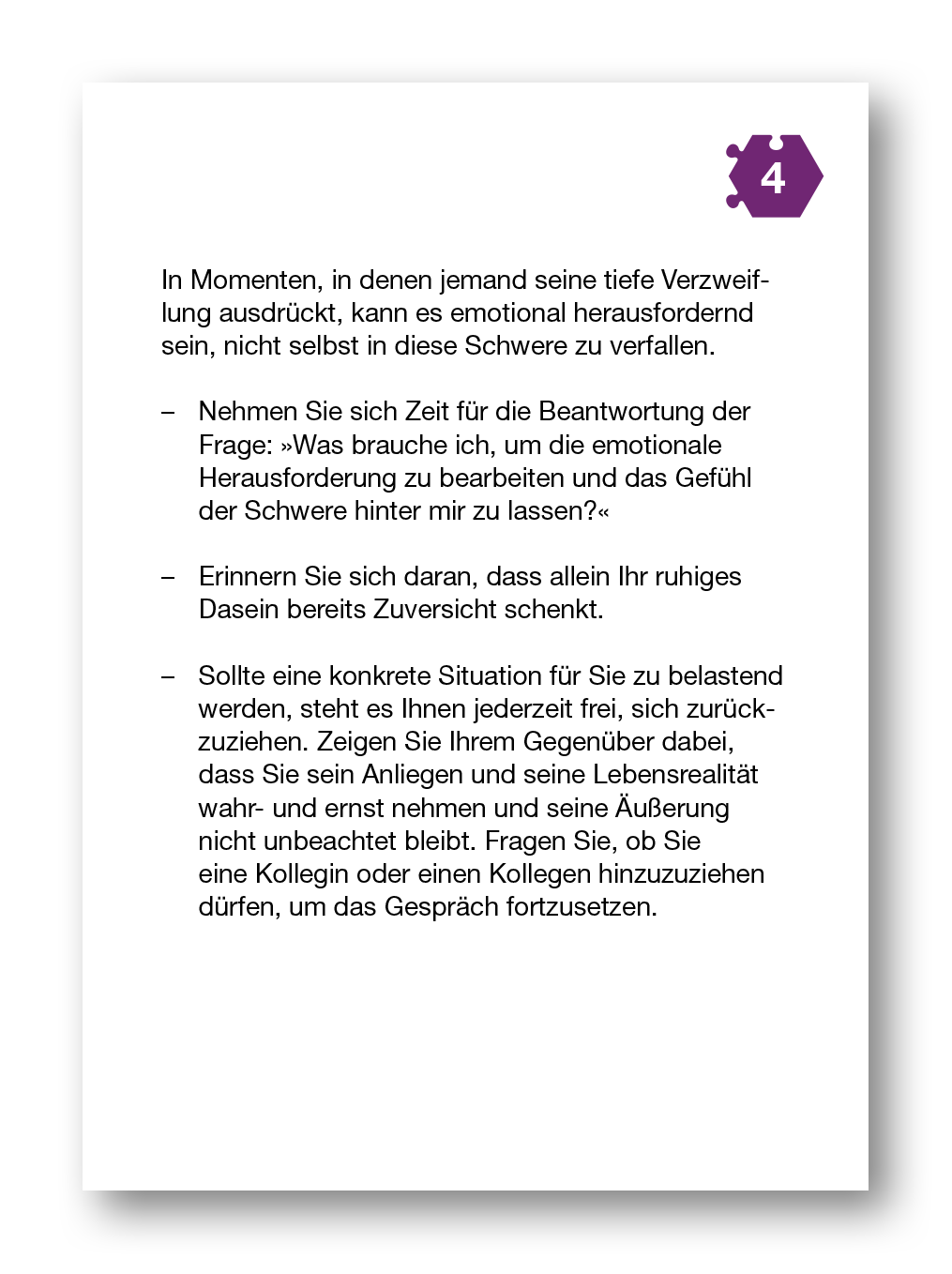 Impulskartenset Suizidprävention