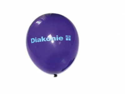 Riesenluftballons mit Diakonie-Logo (50er Packung)